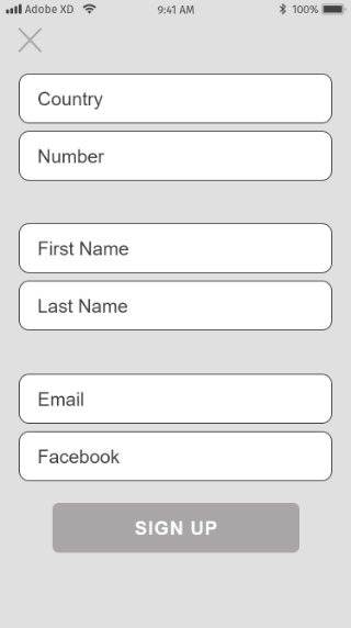 image of black and white Travel Xp screen on iphone